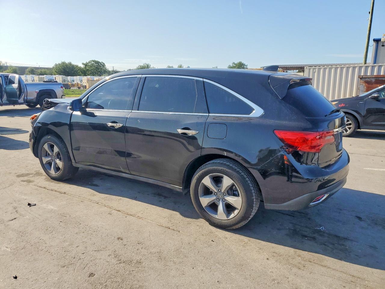 2014 Acura Mdx Black vin: 5FRYD3H23EB006560