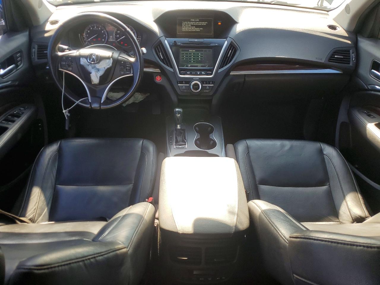 2014 Acura Mdx Black vin: 5FRYD3H23EB006560