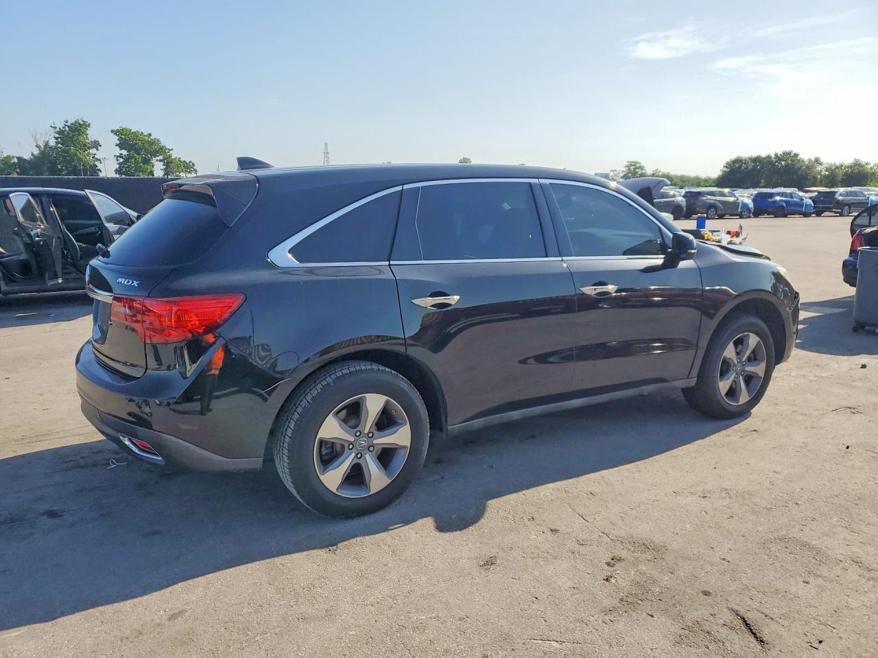 2014 Acura Mdx Black vin: 5FRYD3H23EB006560
