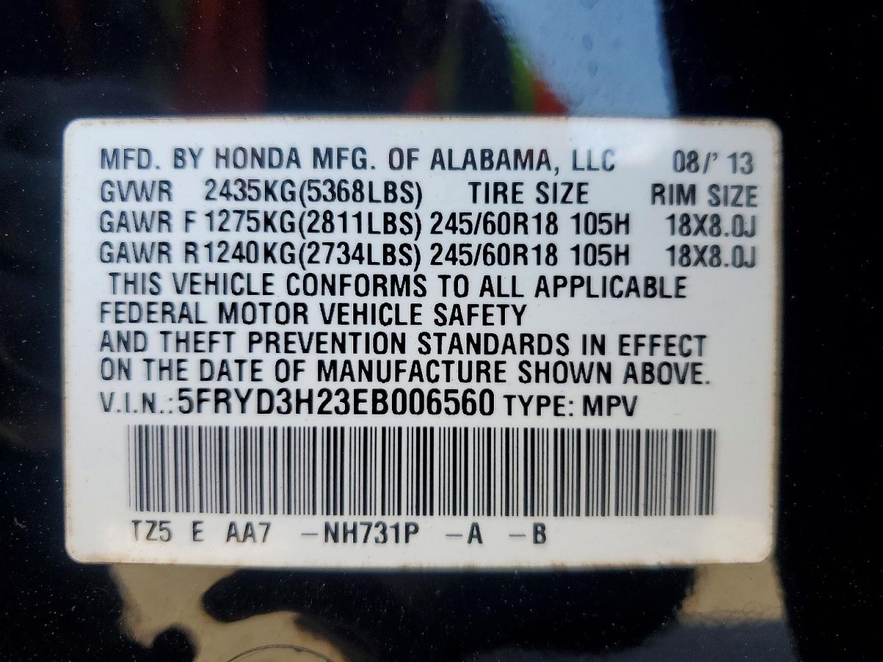 2014 Acura Mdx Black vin: 5FRYD3H23EB006560