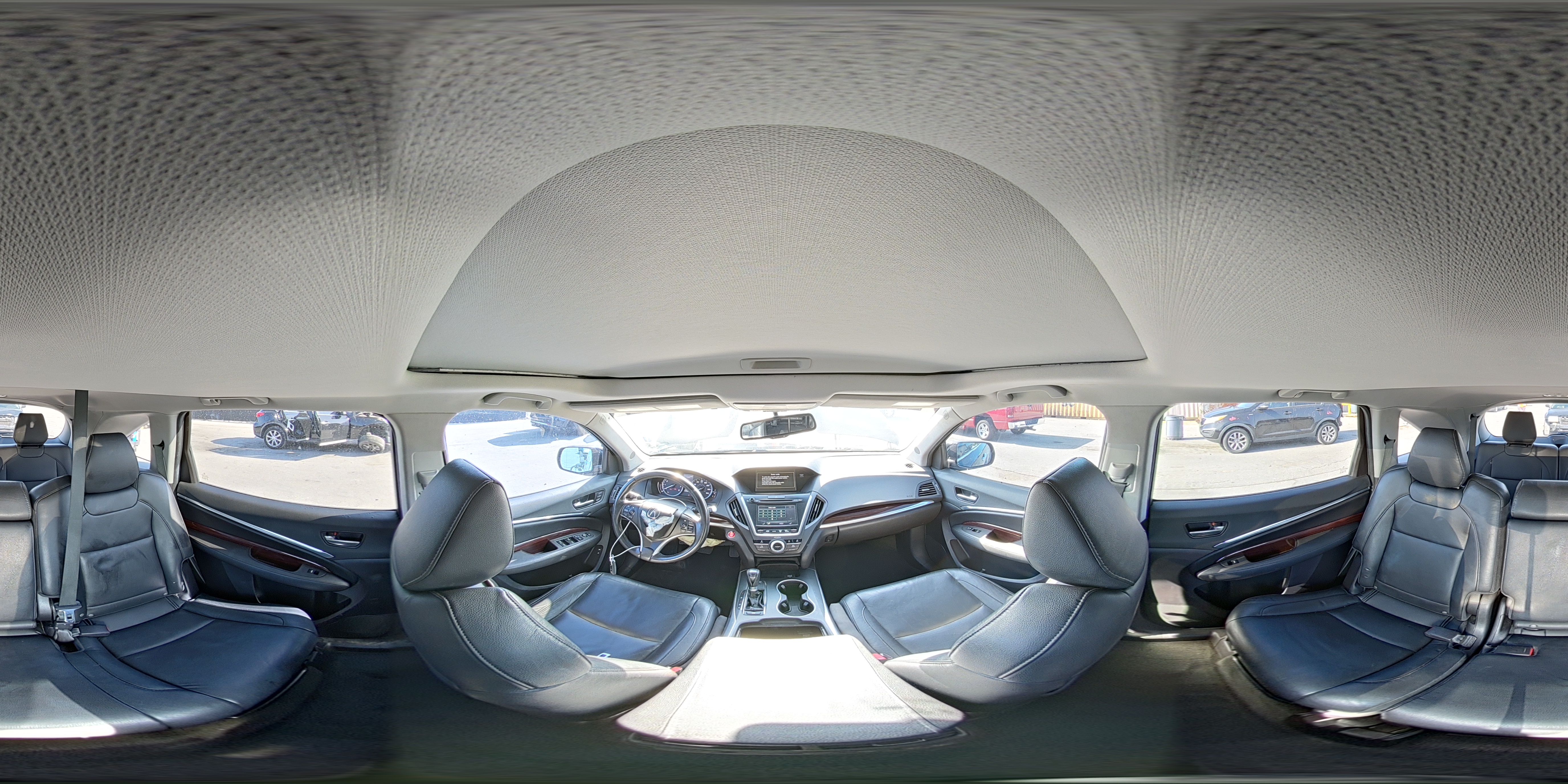 2014 Acura Mdx Black vin: 5FRYD3H23EB006560