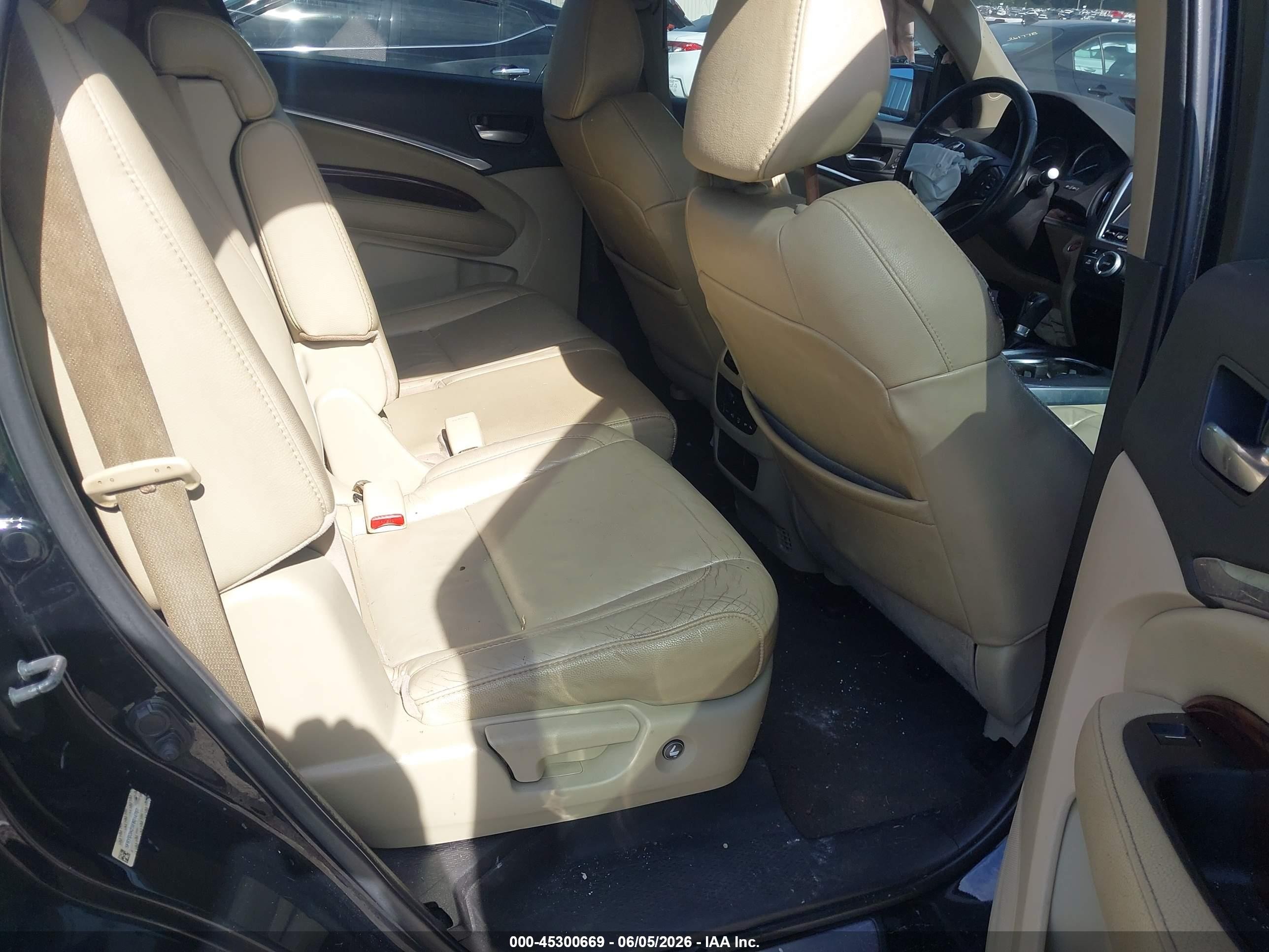 2014 Acura Mdx Black vin: 5FRYD3H23EB014707