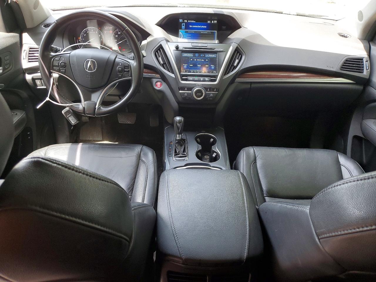 2014 Acura Mdx Gray vin: 5FRYD3H25EB011565