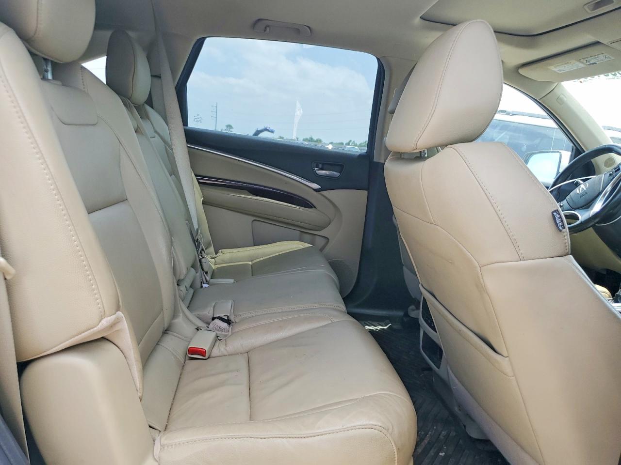 2015 Acura Mdx White vin: 5FRYD3H25FB005086