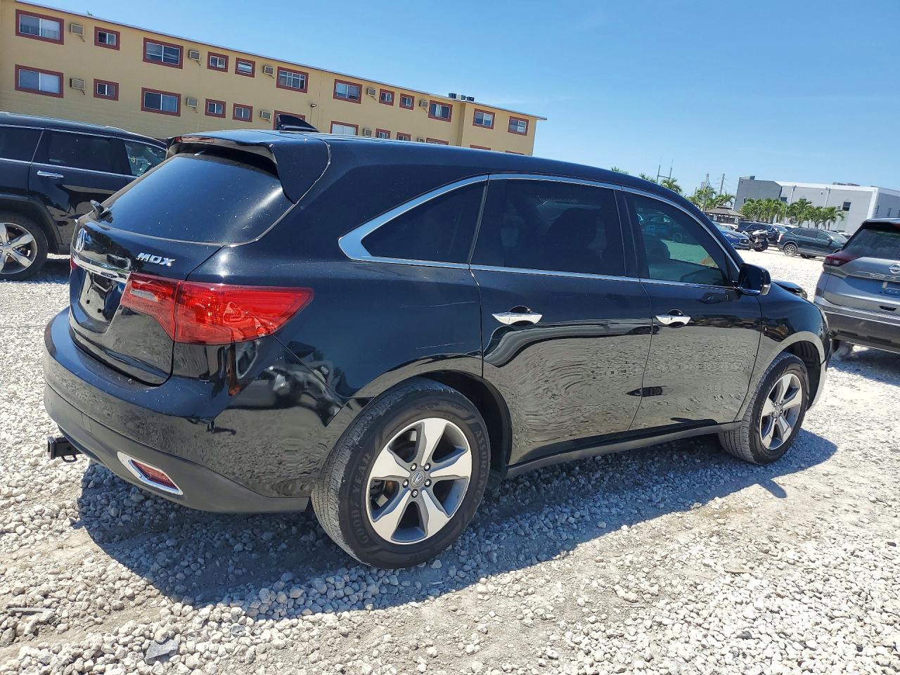 2015 Acura Mdx Black vin: 5FRYD3H25FB013592