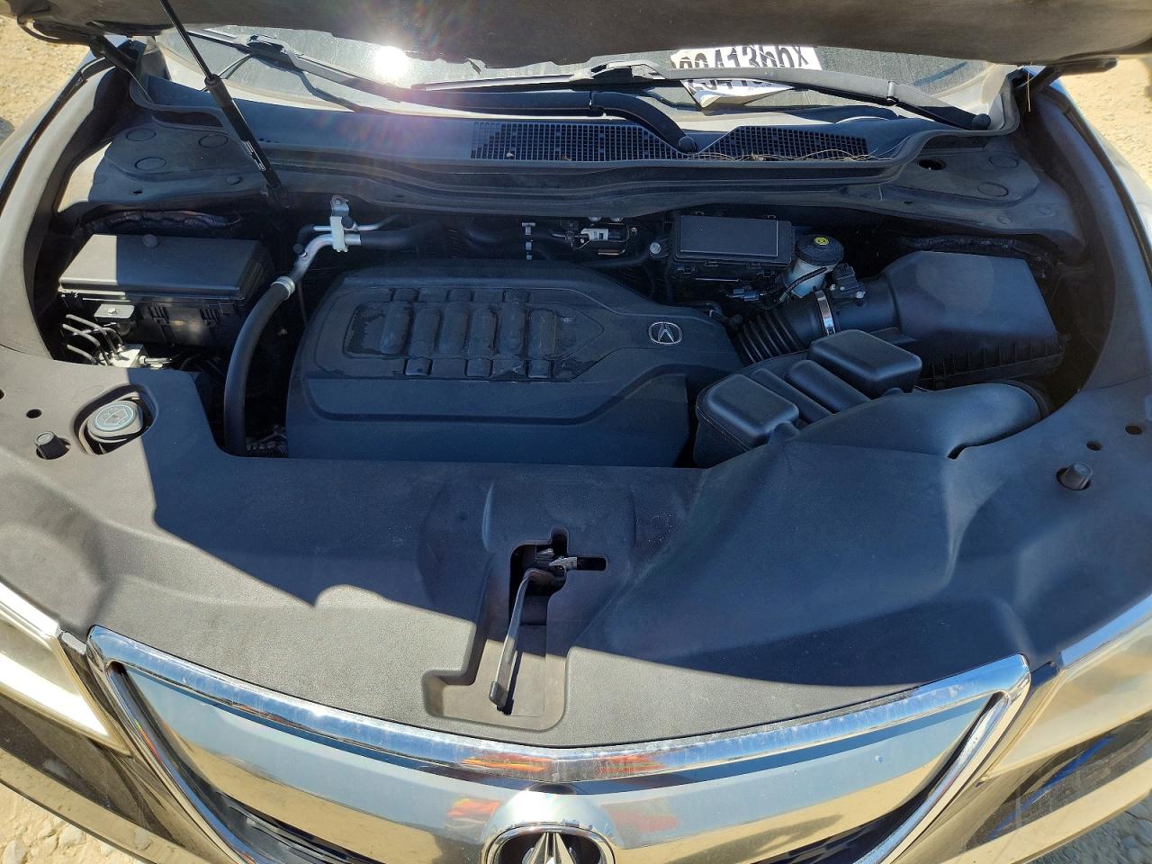 2015 Acura Mdx Черный vin: 5FRYD3H25FB014256
