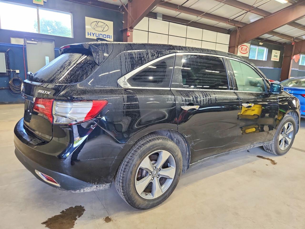 2014 Acura Mdx Black vin: 5FRYD3H26EB012305