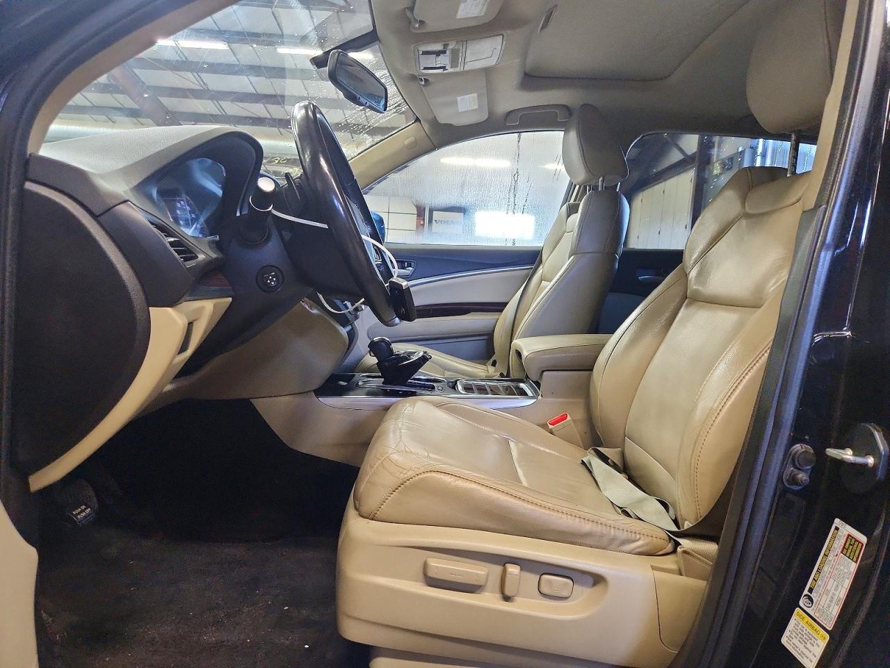 2014 Acura Mdx Black vin: 5FRYD3H26EB012305