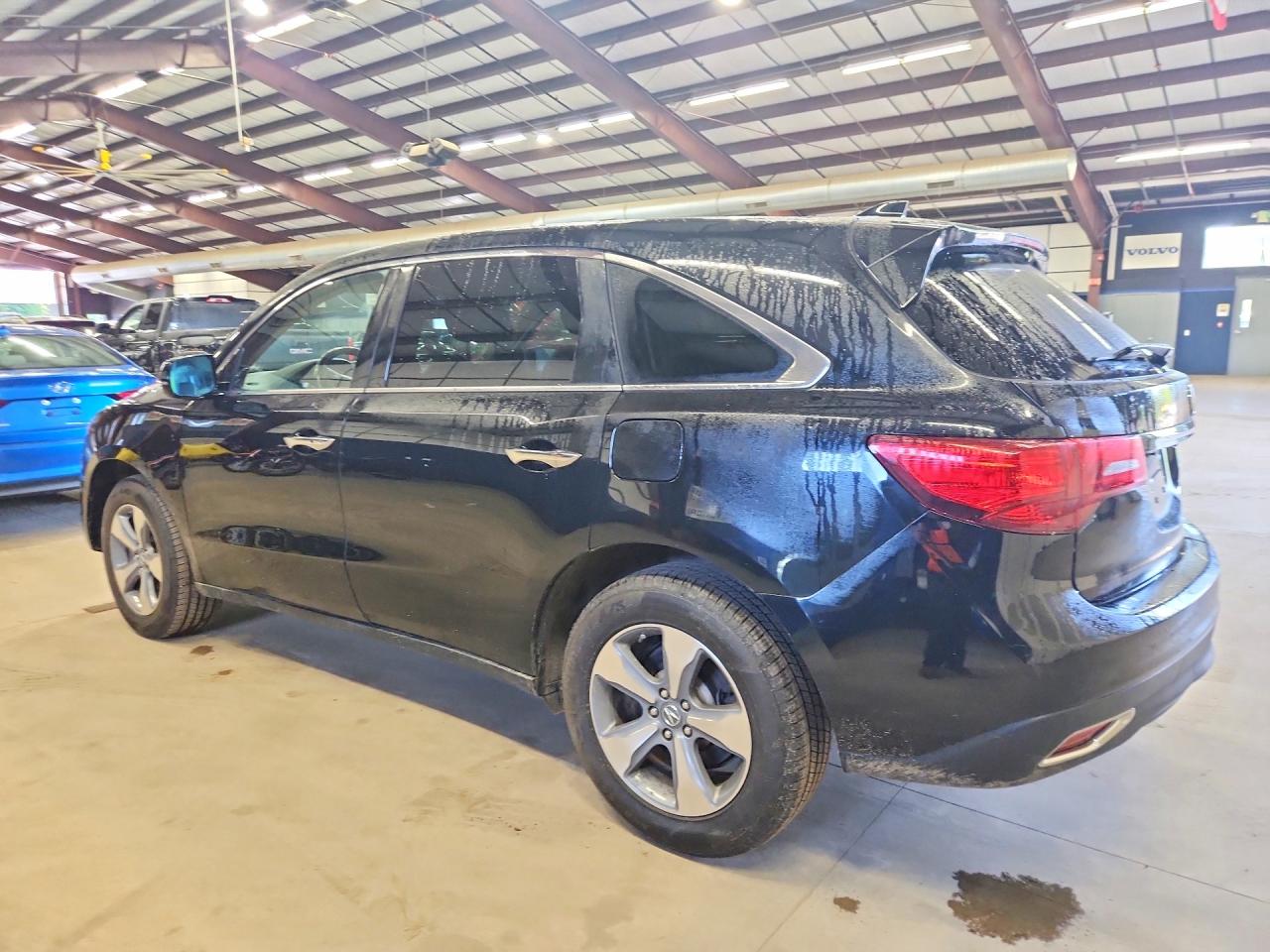 2014 Acura Mdx Black vin: 5FRYD3H26EB012305