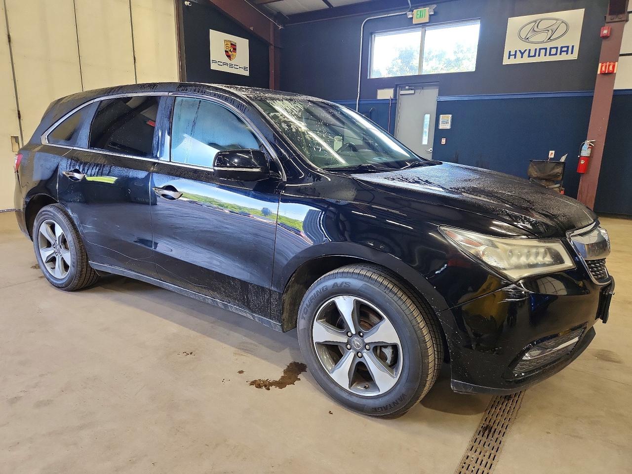 2014 Acura Mdx Black vin: 5FRYD3H26EB012305