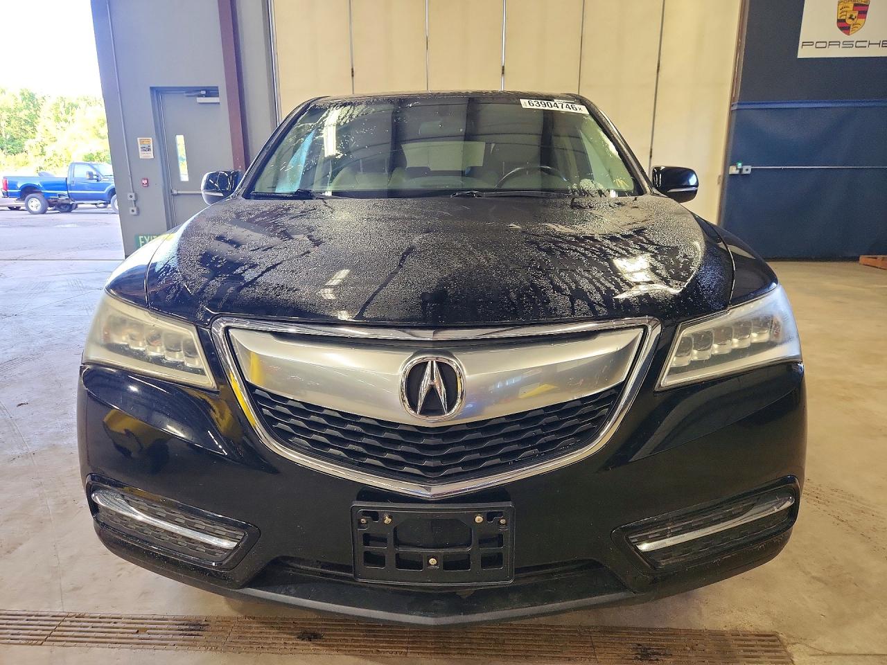 2014 Acura Mdx Black vin: 5FRYD3H26EB012305
