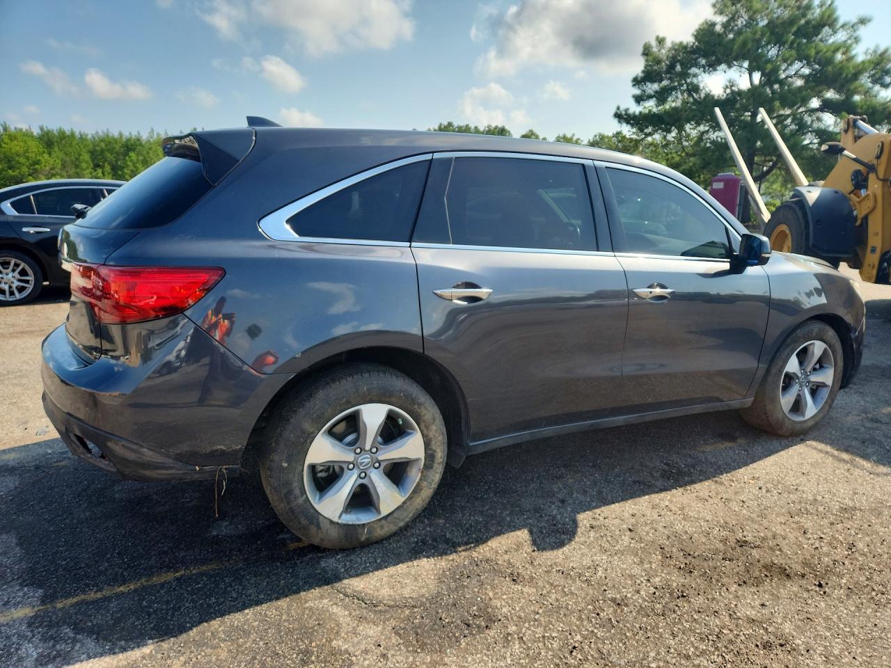 2014 Acura Mdx Charcoal vin: 5FRYD3H26EB012773