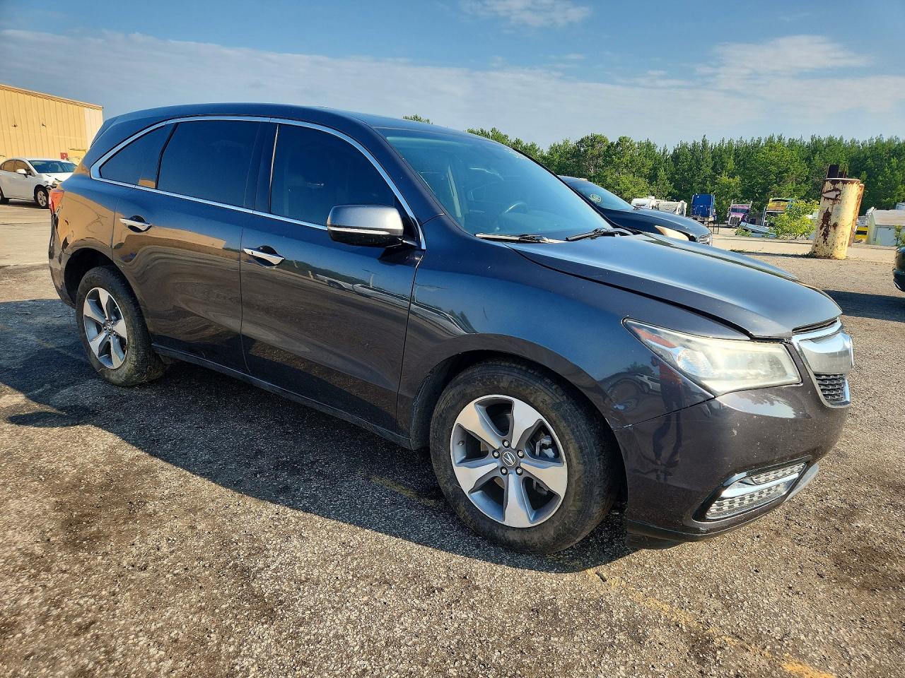 2014 Acura Mdx Charcoal vin: 5FRYD3H26EB012773