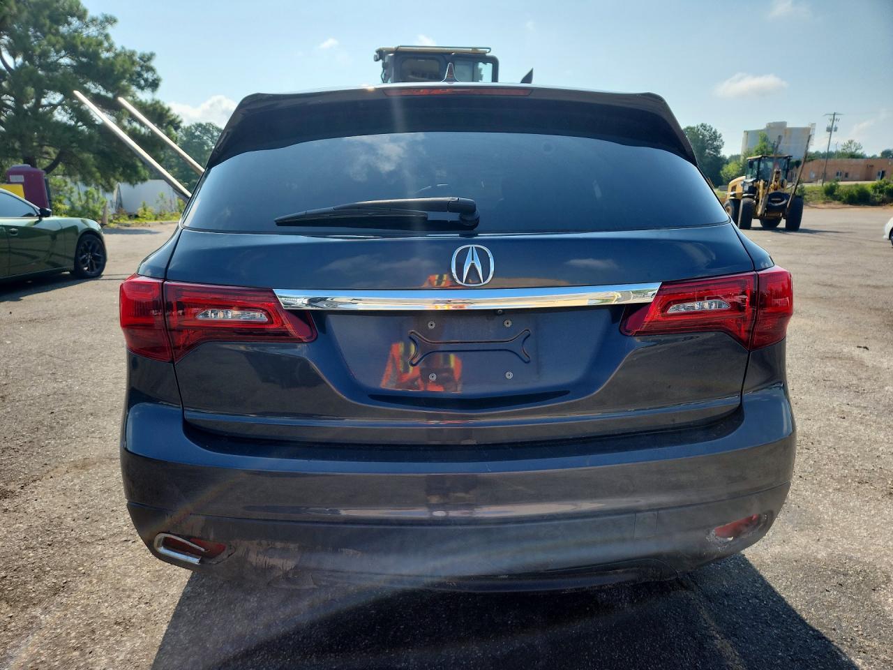 2014 Acura Mdx Charcoal vin: 5FRYD3H26EB012773