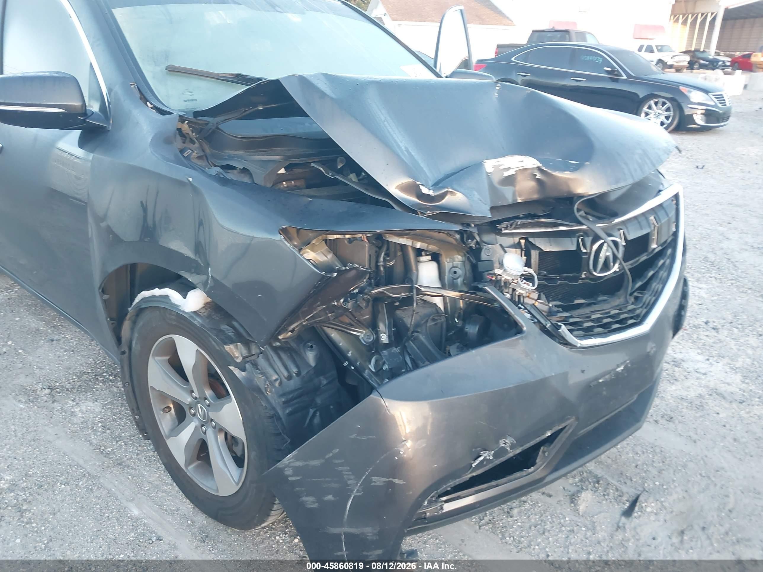 2015 Acura Mdx   Серый vin: 5FRYD3H27FB009835