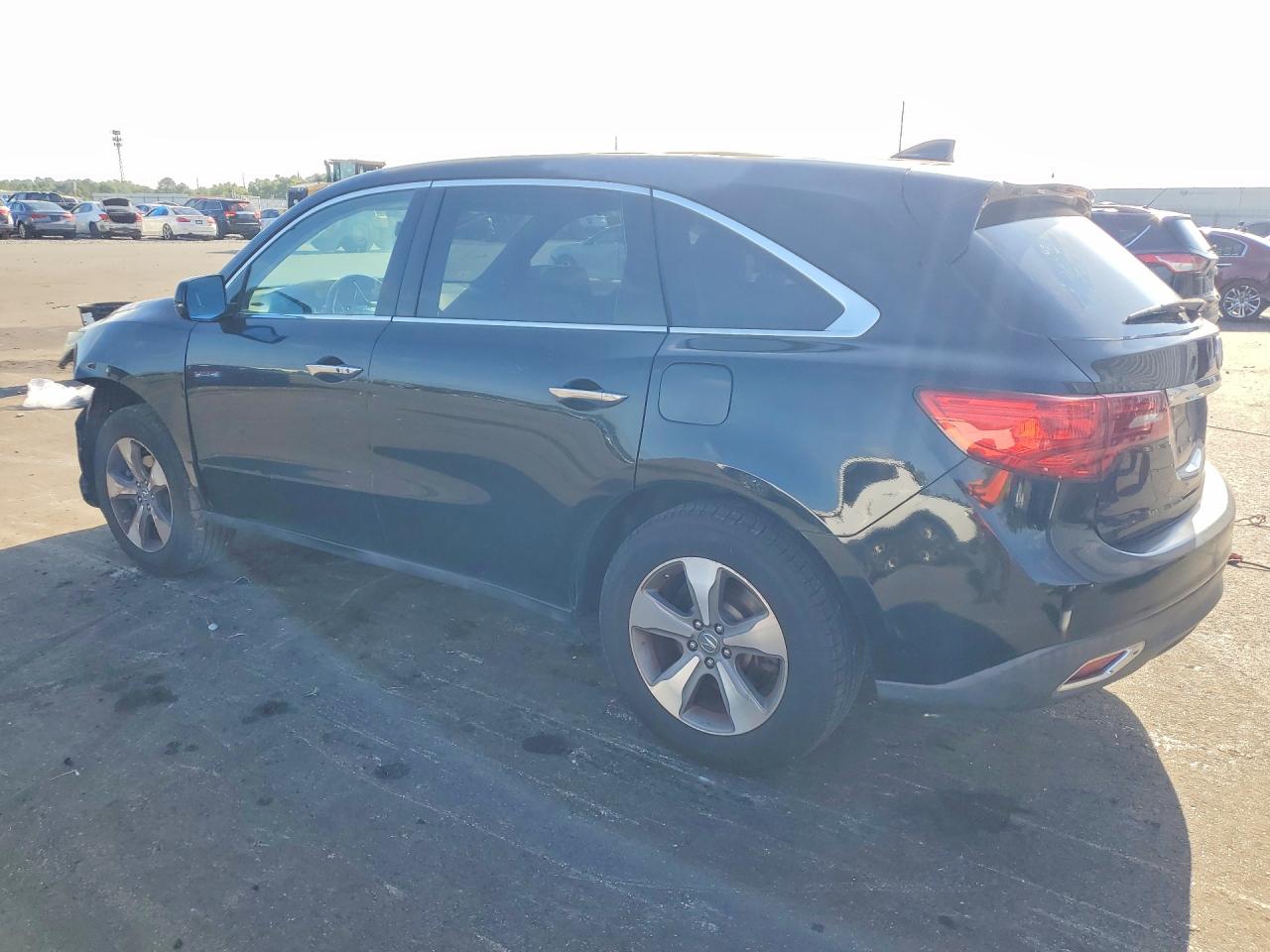 2014 Acura Mdx Black vin: 5FRYD3H28EB006523
