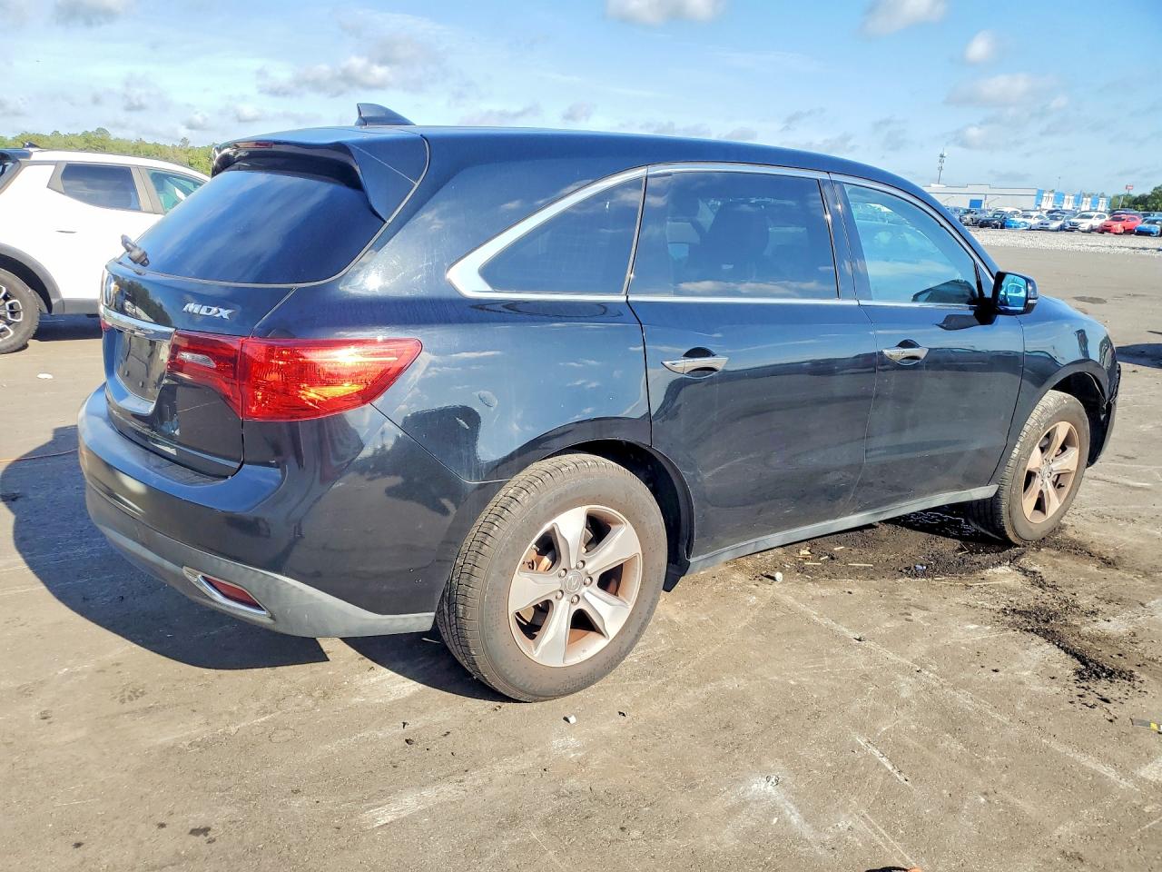 2014 Acura Mdx Black vin: 5FRYD3H28EB006523