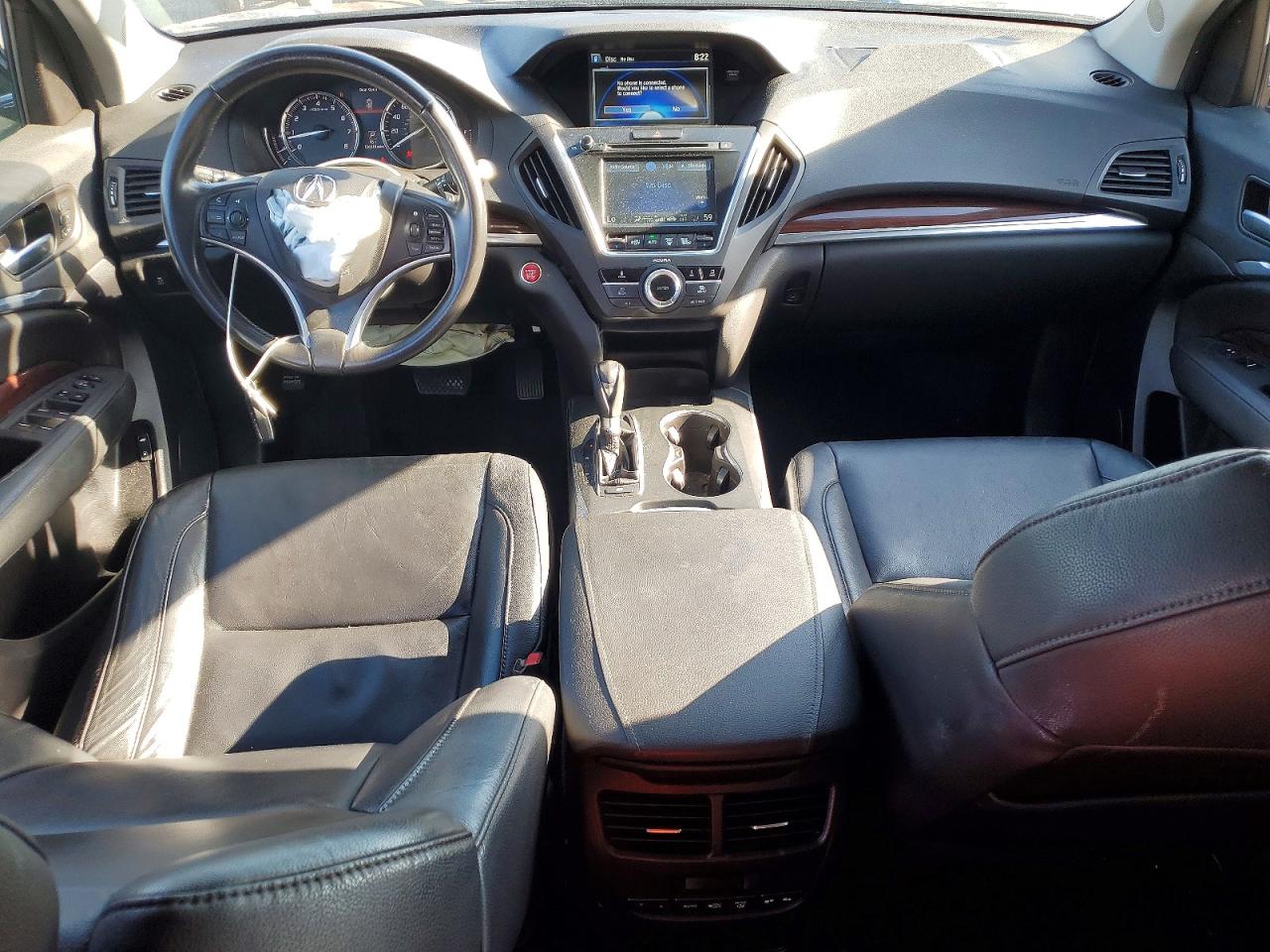 2014 Acura Mdx Black vin: 5FRYD3H28EB006523
