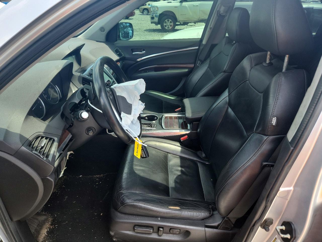 2014 Acura Mdx Silver vin: 5FRYD3H28EB008644