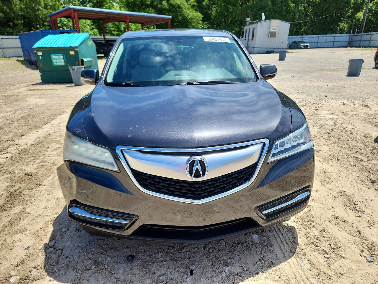 2014 Acura Mdx Charcoal vin: 5FRYD3H28EB015559