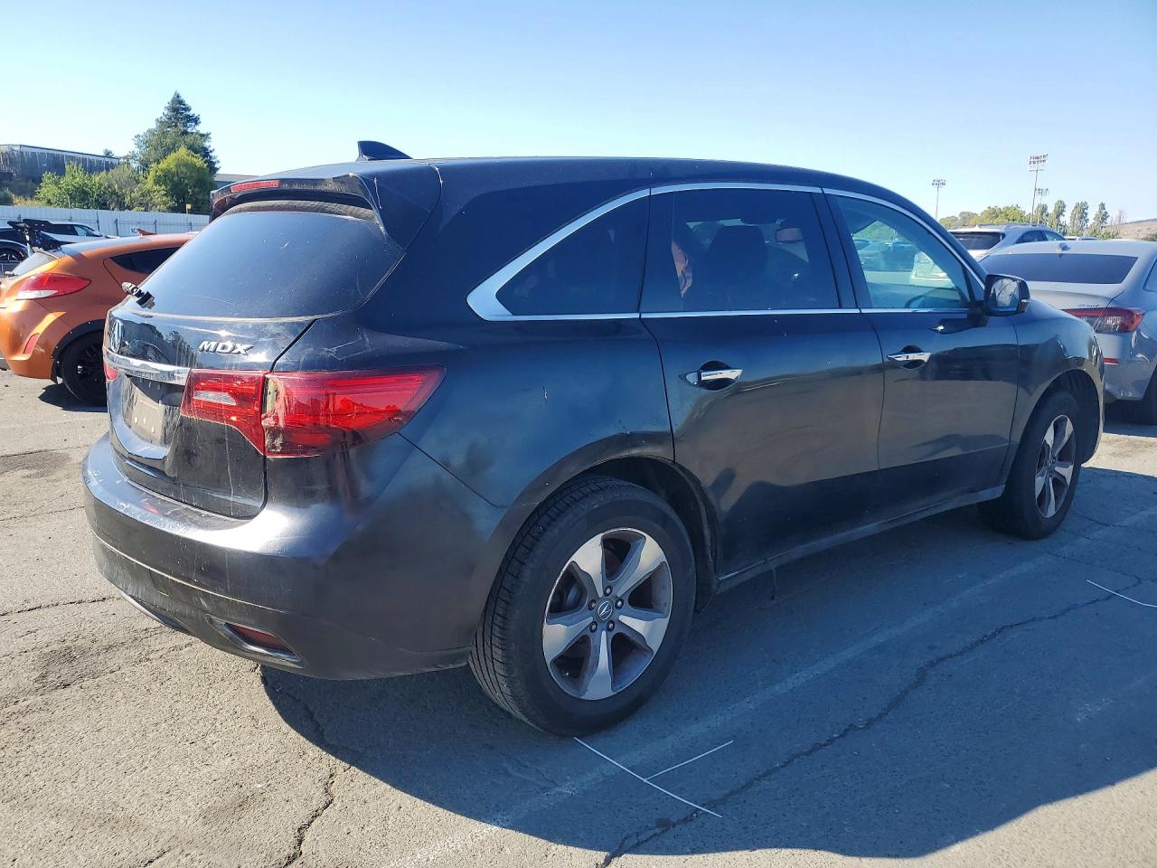 2014 Acura Mdx Black vin: 5FRYD3H28EB015674