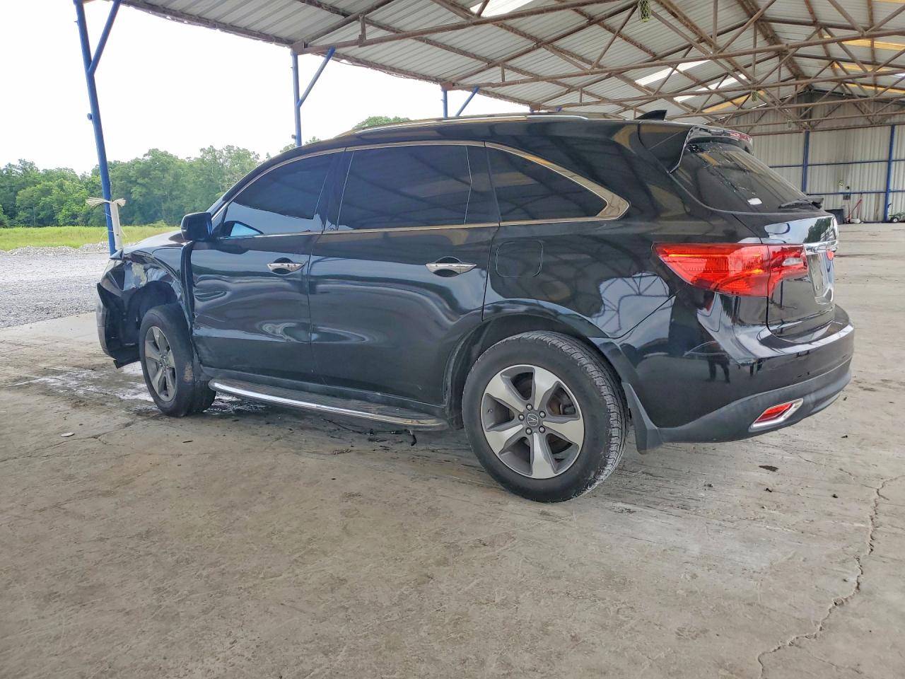 2014 Acura Mdx Black vin: 5FRYD3H29EB006580