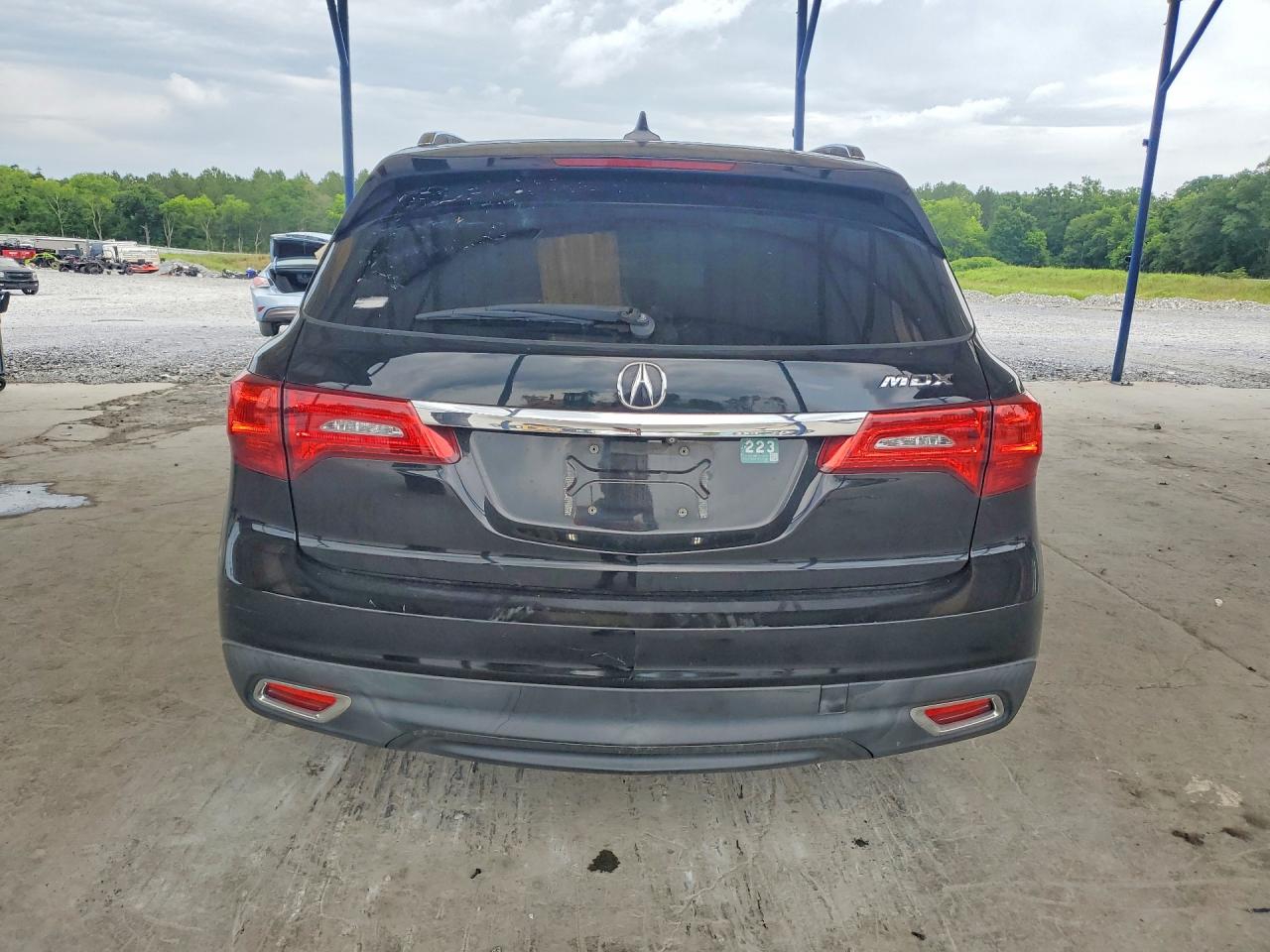2014 Acura Mdx Black vin: 5FRYD3H29EB006580