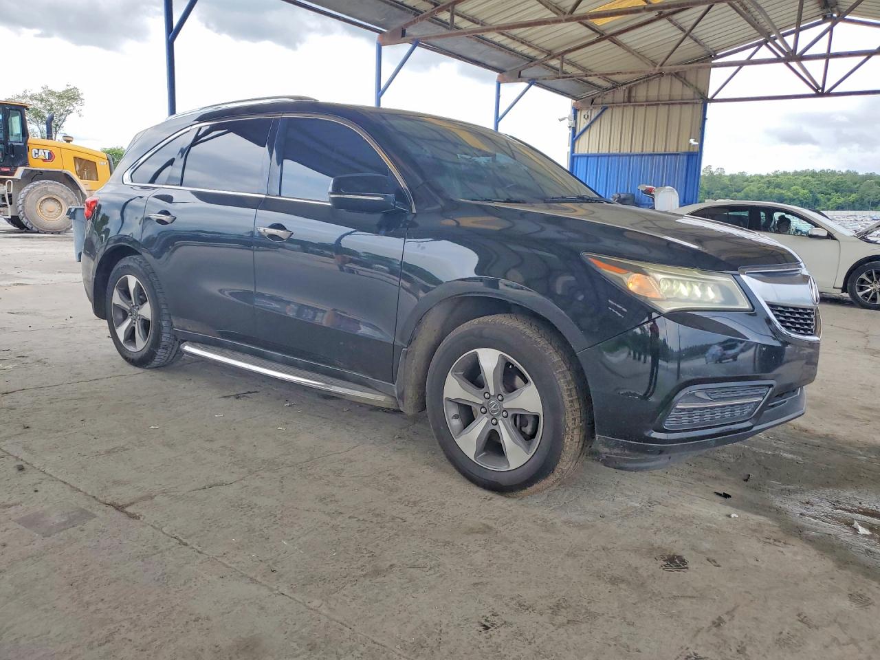 2014 Acura Mdx Black vin: 5FRYD3H29EB006580