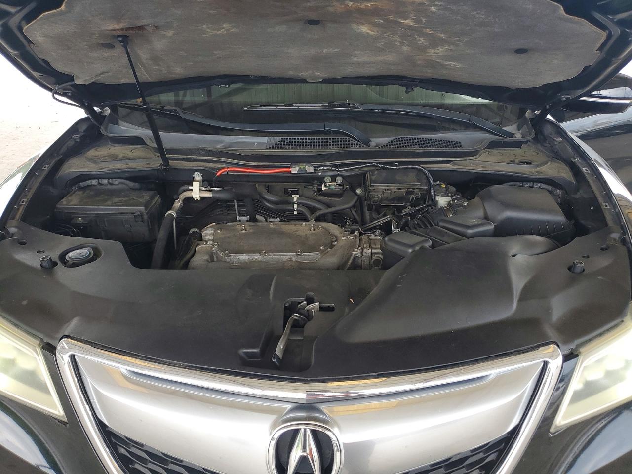 2014 Acura Mdx Black vin: 5FRYD3H29EB006580