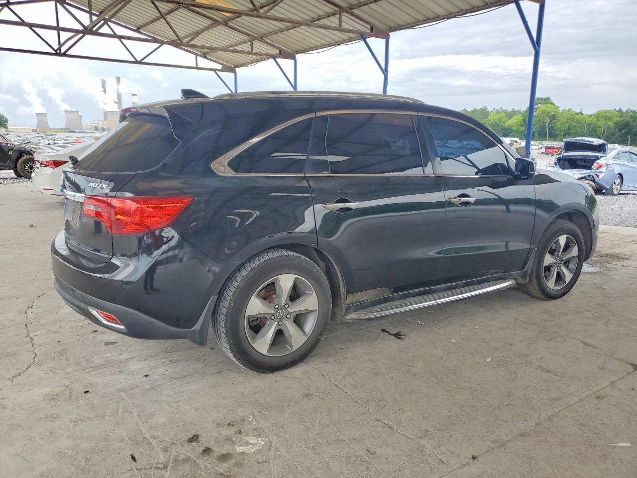 2014 Acura Mdx Black vin: 5FRYD3H29EB006580