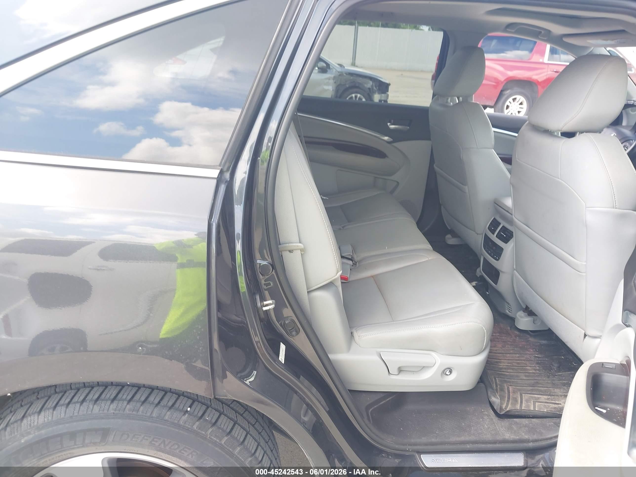 2014 Acura Mdx   Gray vin: 5FRYD3H2XEB006717