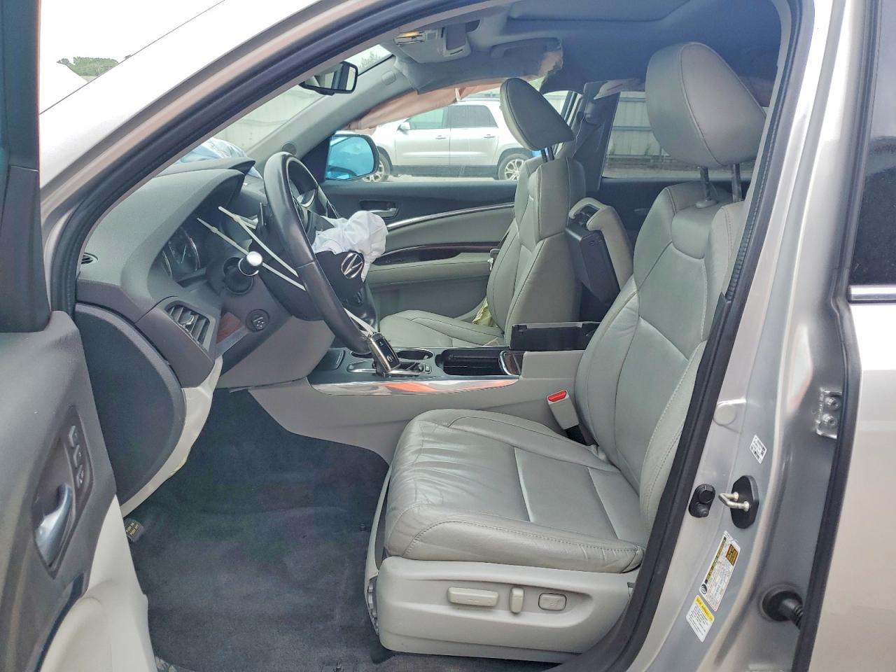 2014 Acura Mdx Серебряный vin: 5FRYD3H2XEB017684