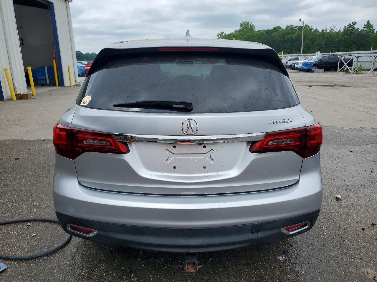 2014 Acura Mdx Серебряный vin: 5FRYD3H2XEB017684