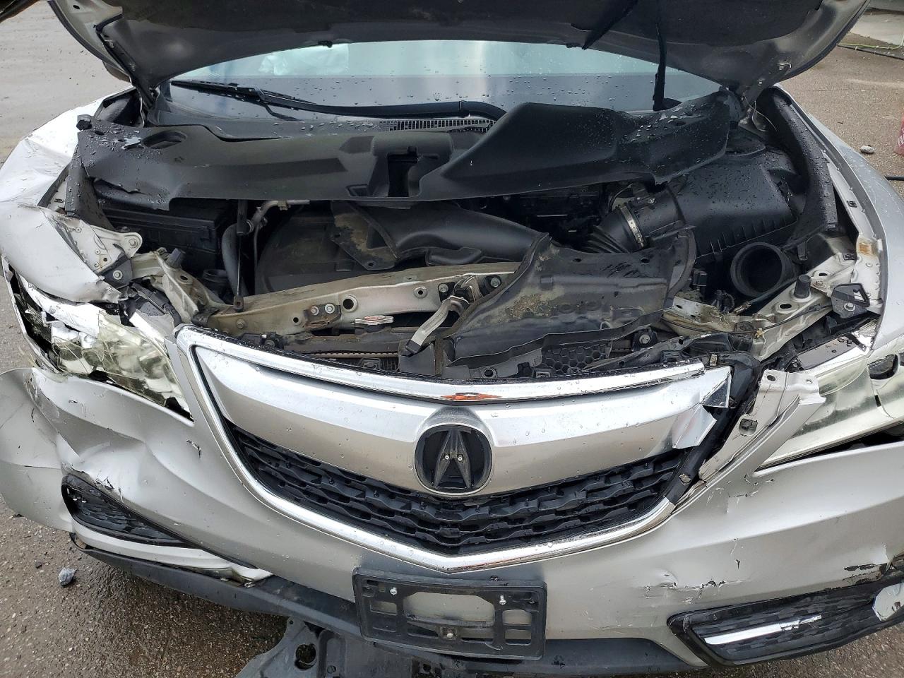 2014 Acura Mdx Серебряный vin: 5FRYD3H2XEB017684