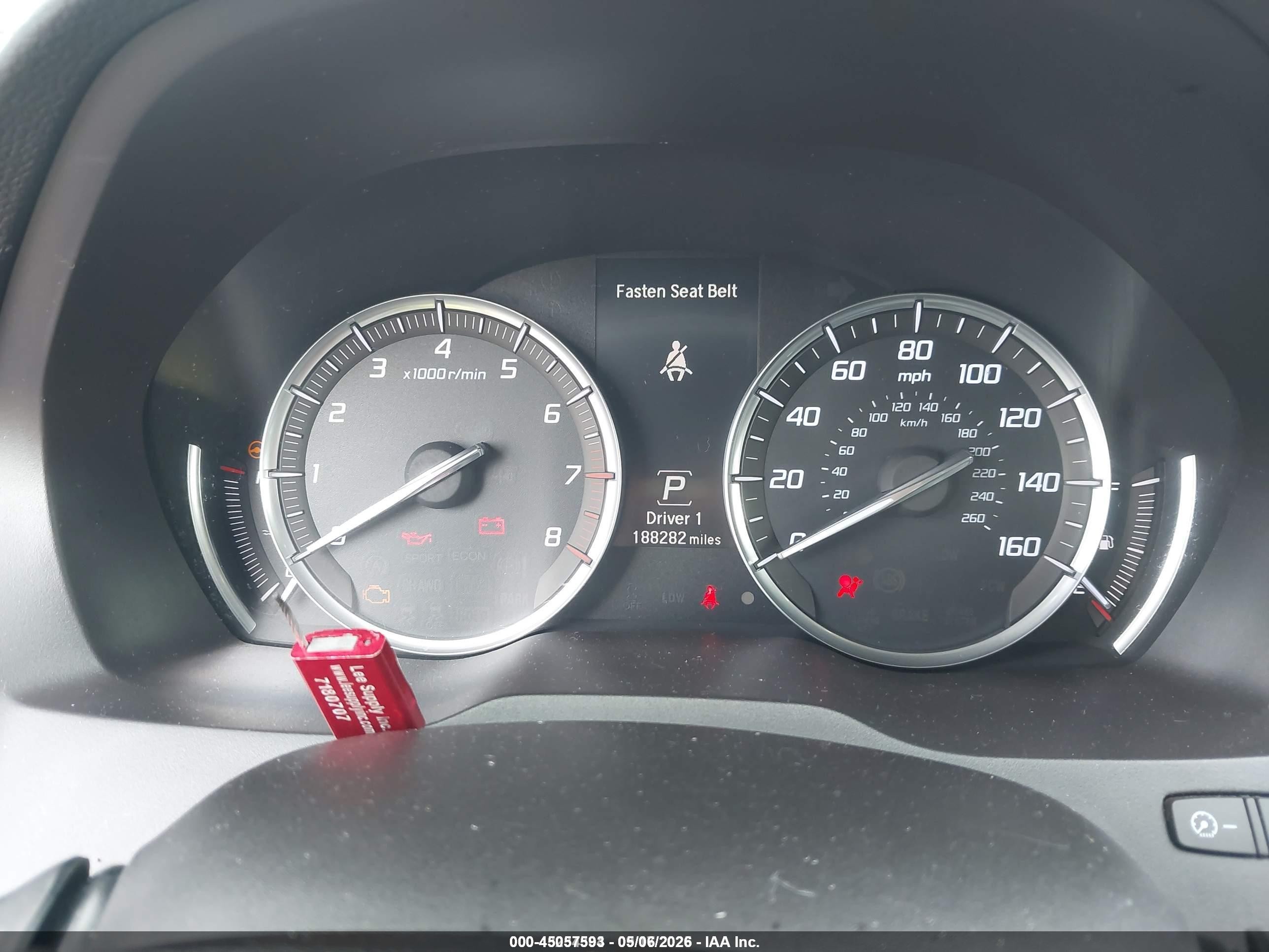 2015 Acura Mdx   Серый vin: 5FRYD3H2XFB010266
