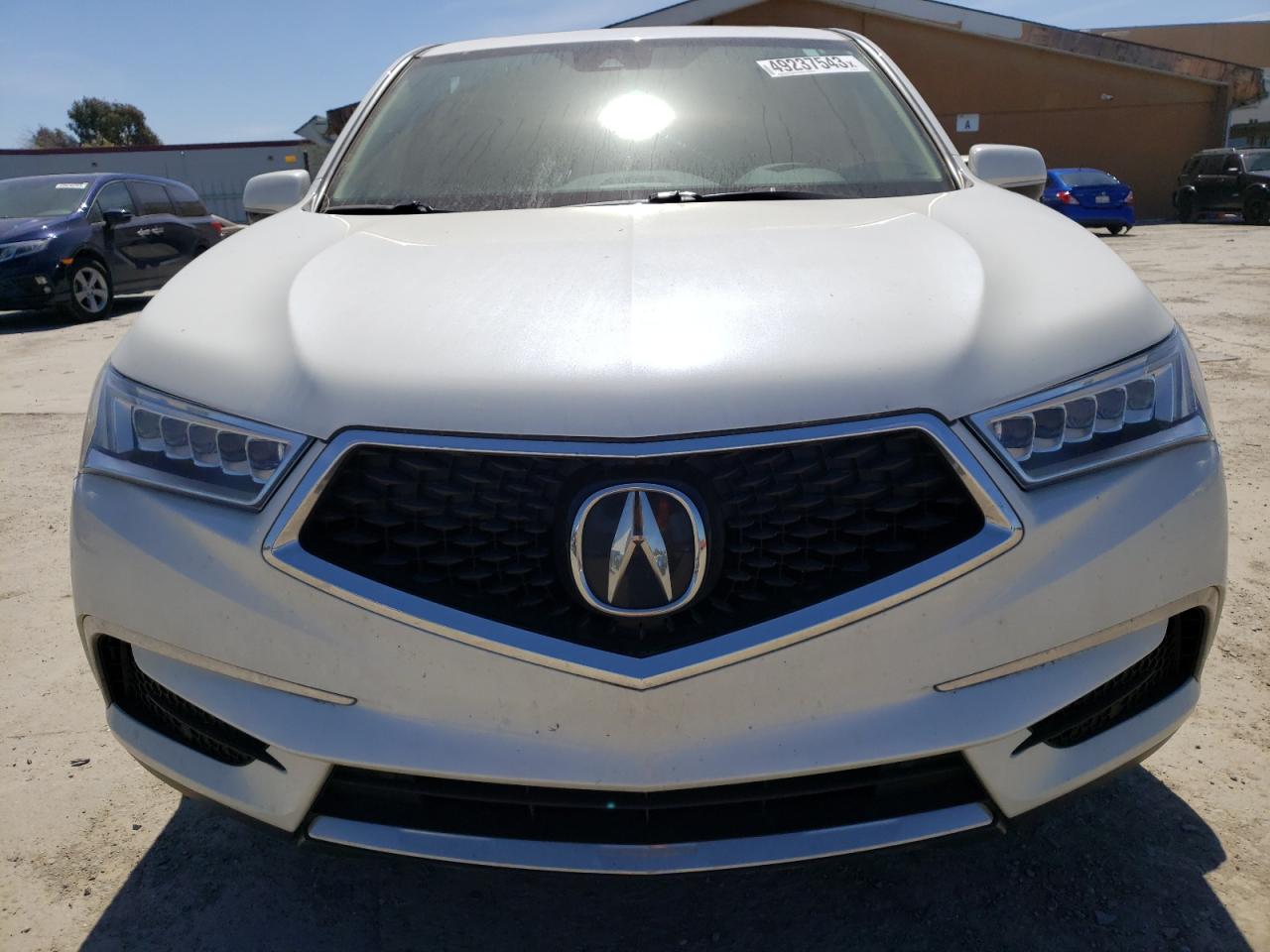2017 Acura Mdx  White vin: 5FRYD3H33HB007172