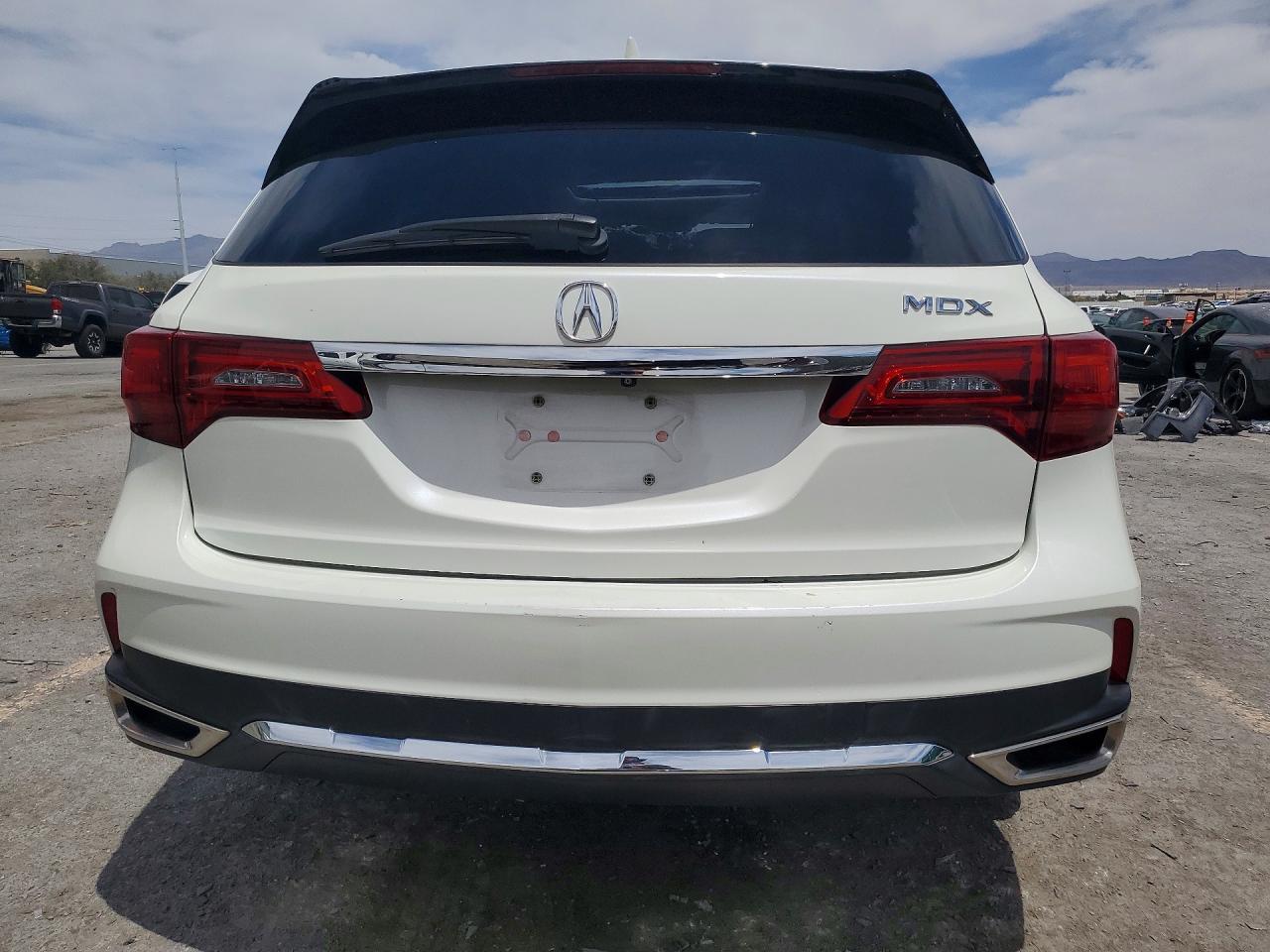 2017 Acura Mdx White vin: 5FRYD3H33HB007172