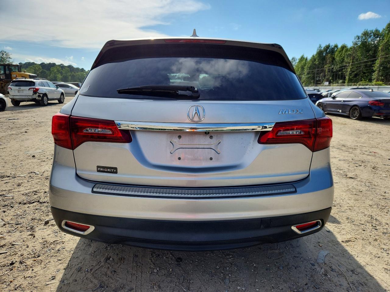 2014 Acura Mdx Technology Silver vin: 5FRYD3H40EB004783