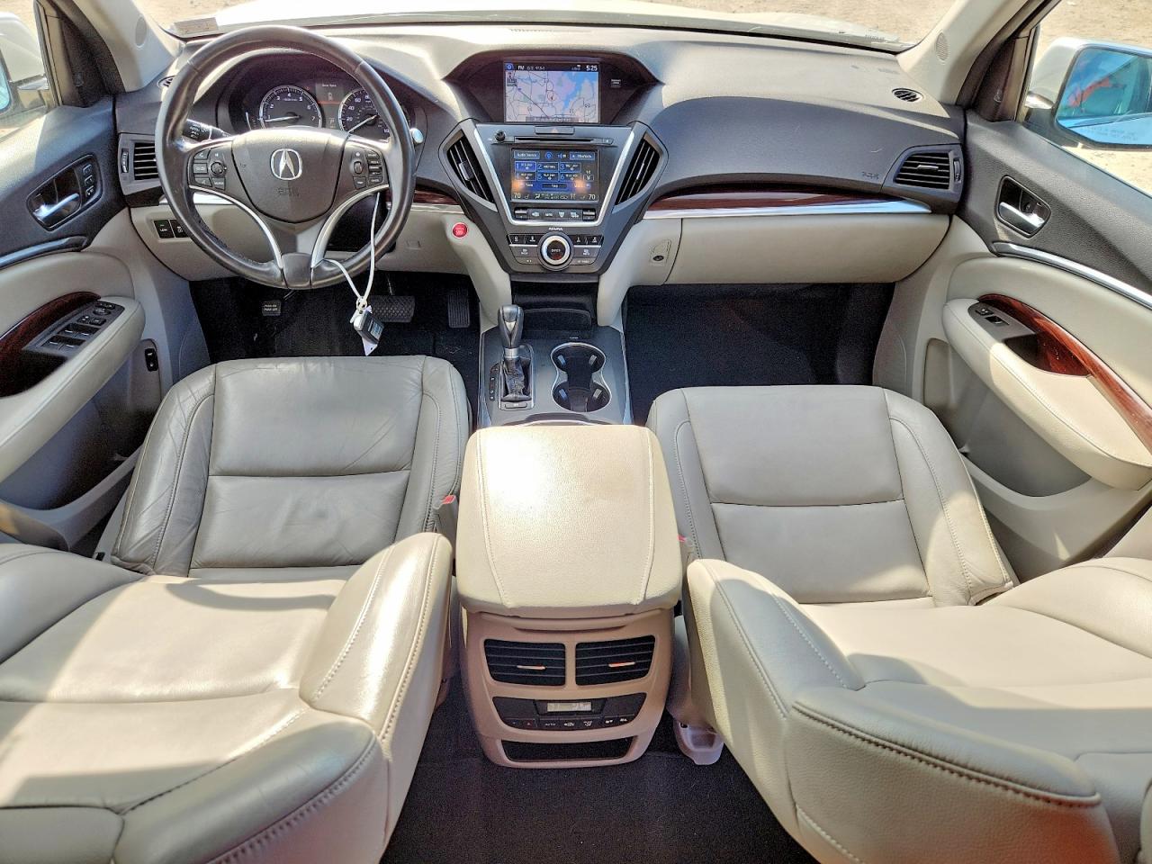 2014 Acura Mdx Technology Silver vin: 5FRYD3H40EB004783