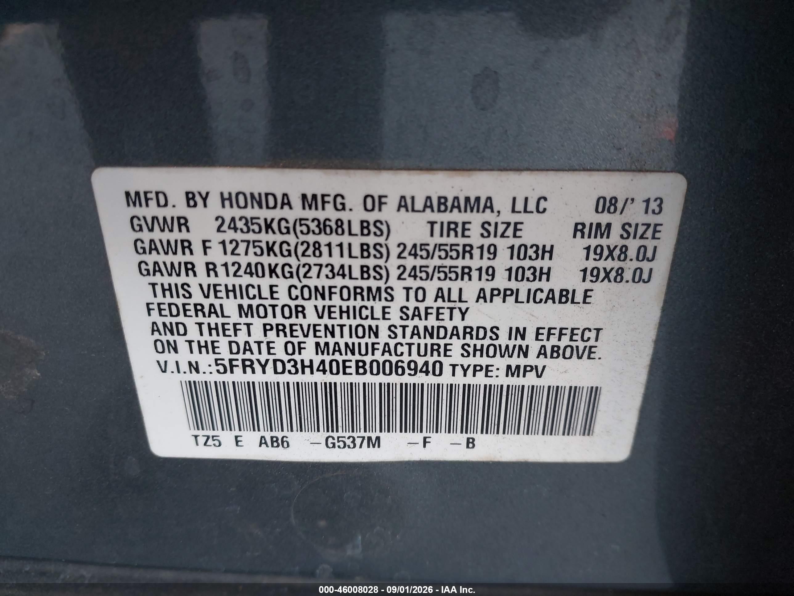 2014 Acura Mdx Technology Package Green vin: 5FRYD3H40EB006940