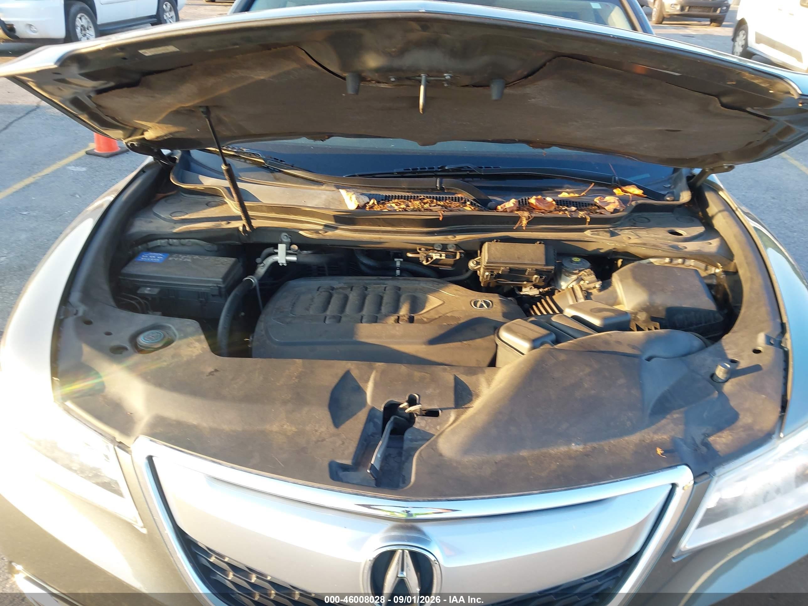 2014 Acura Mdx Technology Package Green vin: 5FRYD3H40EB006940