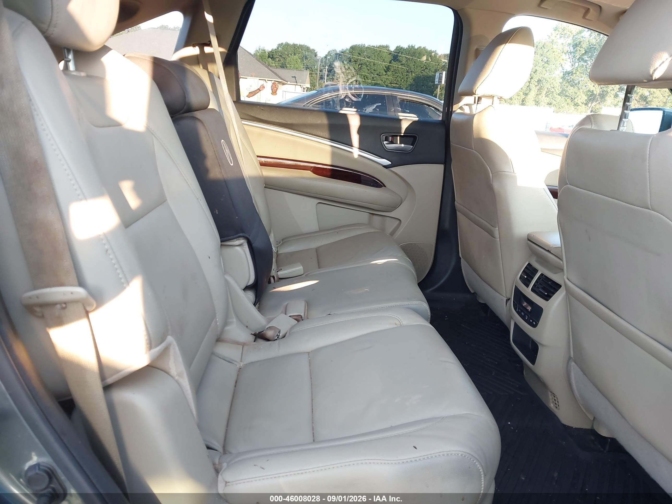 2014 Acura Mdx Technology Package Green vin: 5FRYD3H40EB006940
