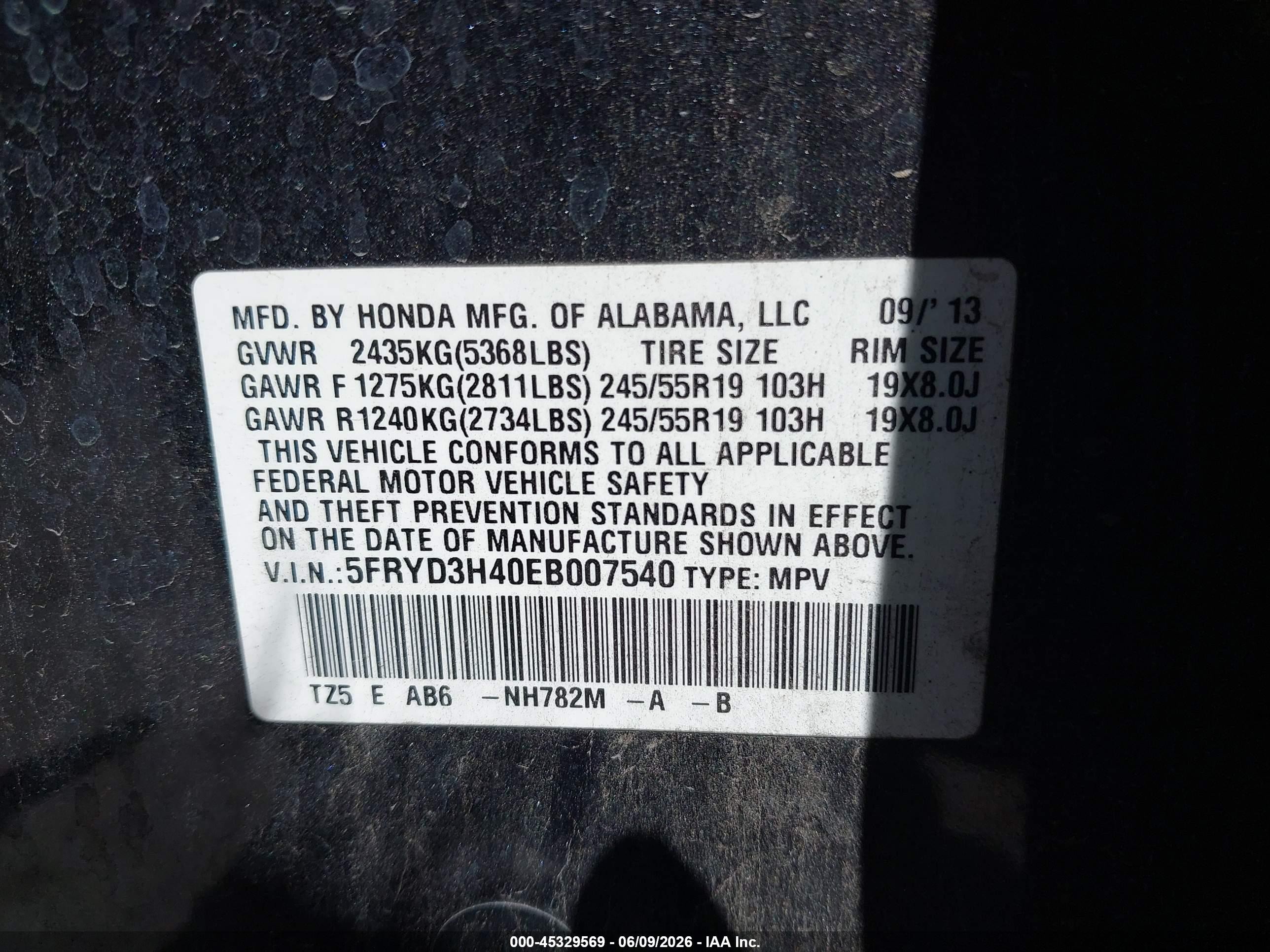 2014 Acura Mdx Technology Package Black vin: 5FRYD3H40EB007540