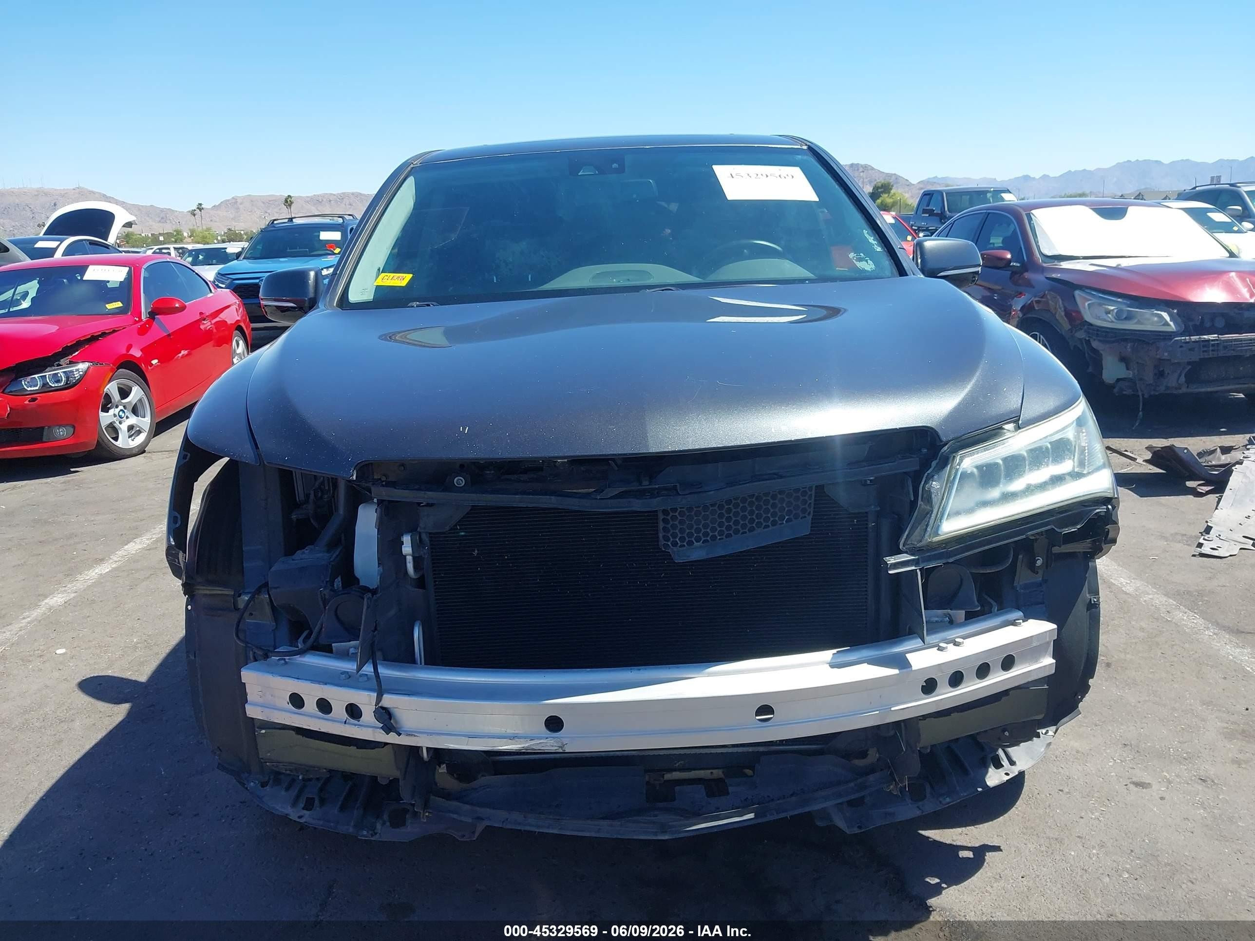 2014 Acura Mdx Technology Package Black vin: 5FRYD3H40EB007540