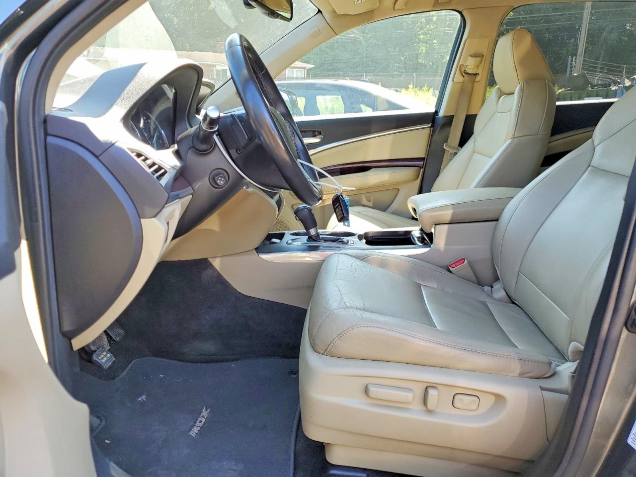 2014 Acura Mdx Technology Gray vin: 5FRYD3H40EB012107