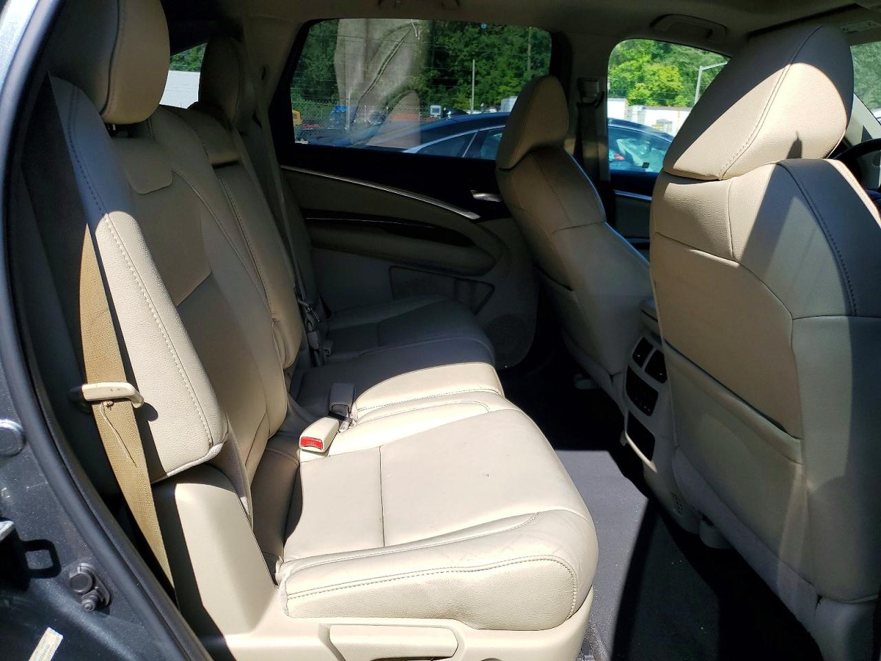 2014 Acura Mdx Technology Gray vin: 5FRYD3H40EB012107