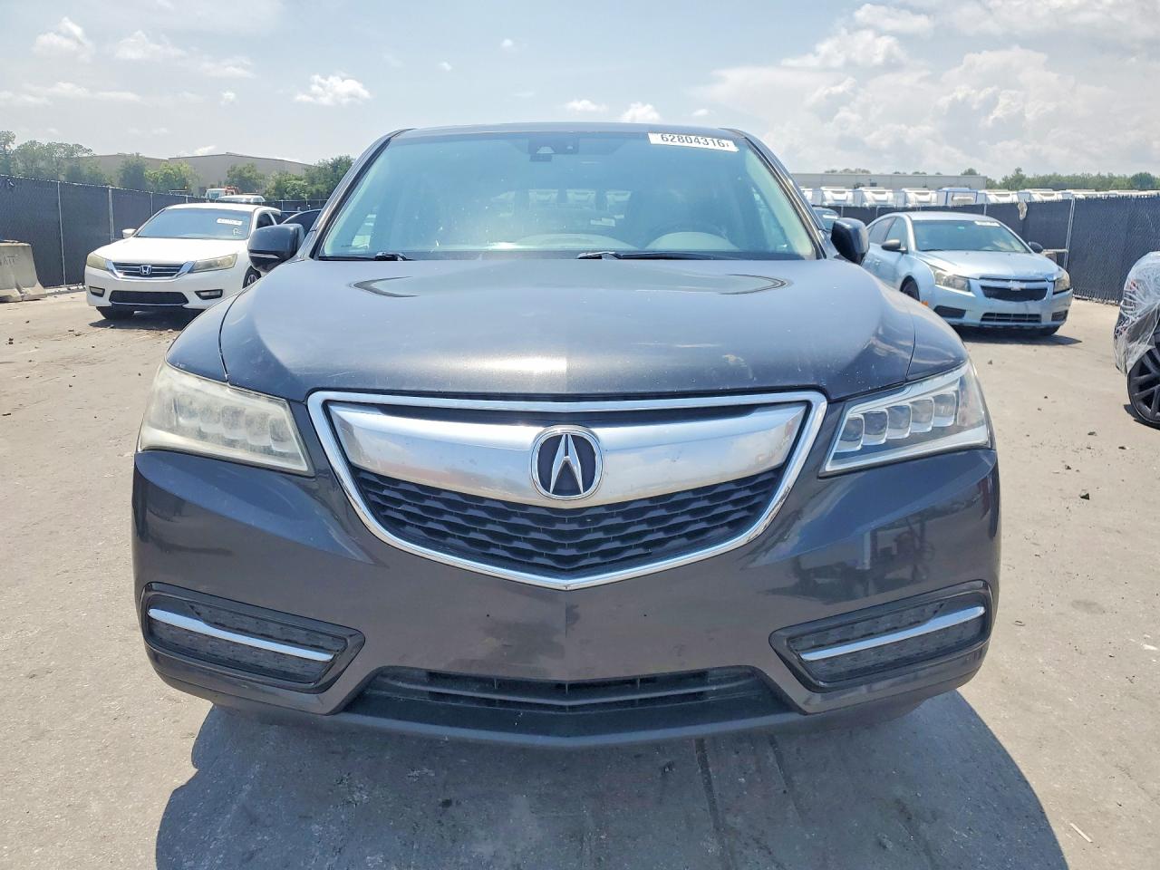 2014 Acura Mdx Technology Серый vin: 5FRYD3H40EB017355