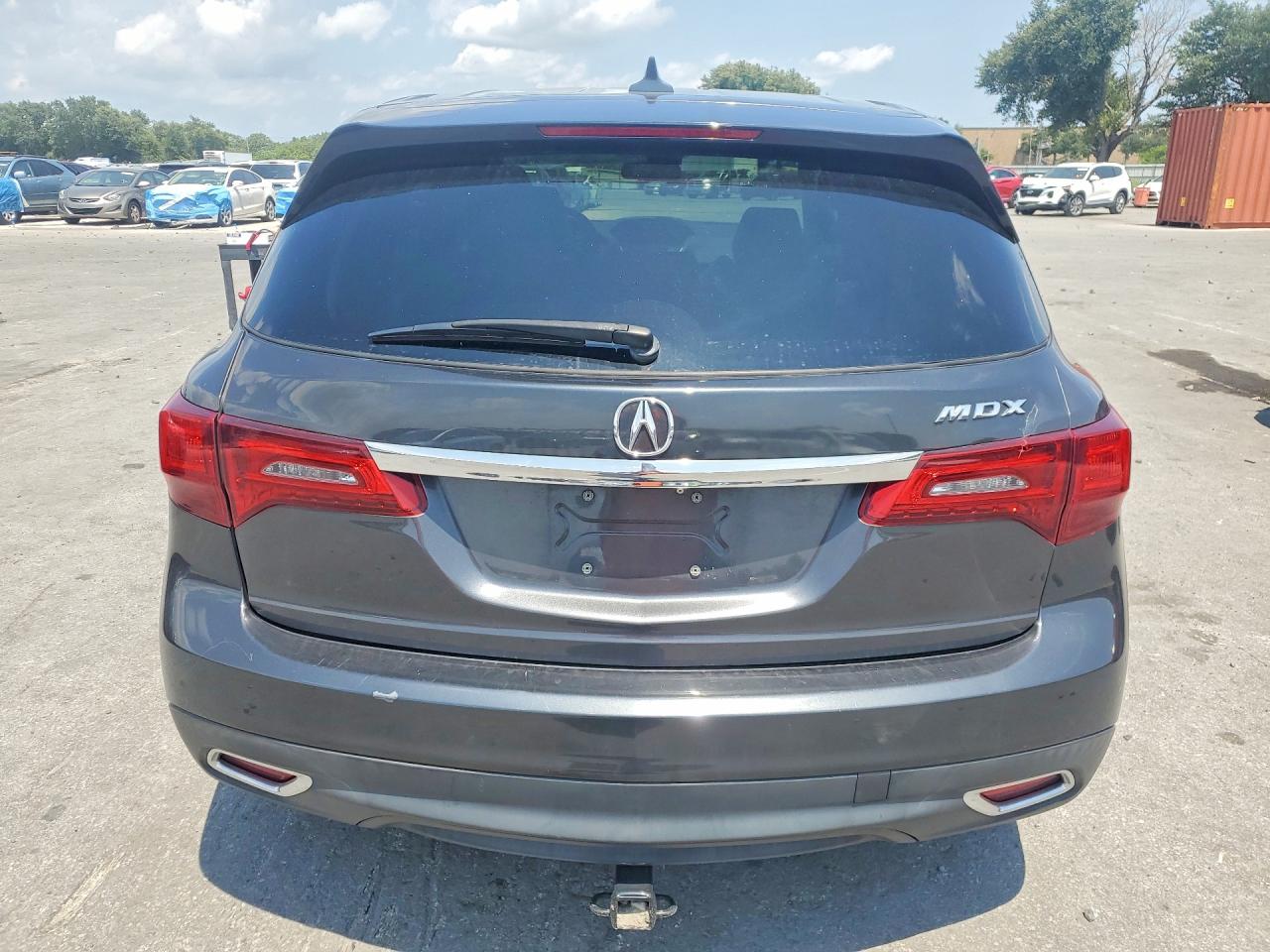 2014 Acura Mdx Technology Серый vin: 5FRYD3H40EB017355