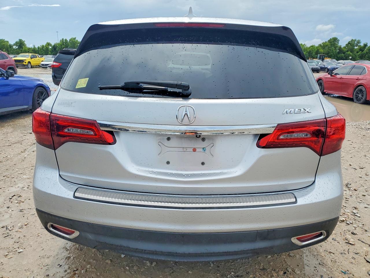 2014 Acura Mdx Technology Silver vin: 5FRYD3H40EB020191