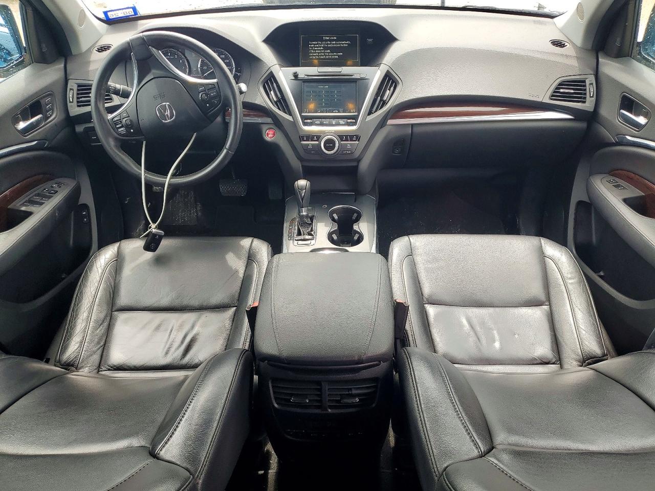 2014 Acura Mdx Technology Silver vin: 5FRYD3H40EB020191